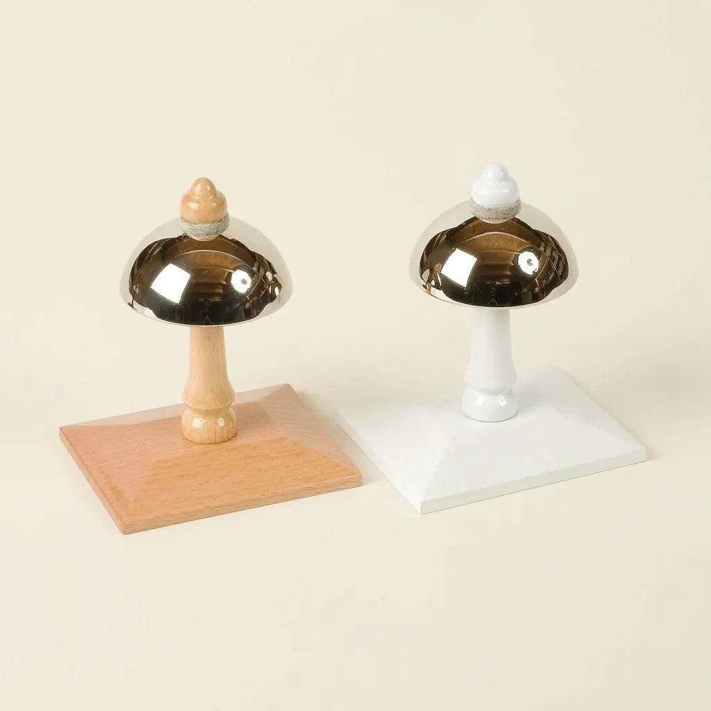 2 zvonky na podstavci: G - Montessori Material | Faborino