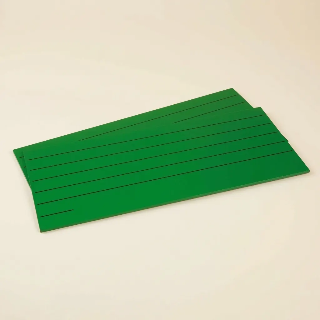 Sada notových desek ke zvonečkům - Montessori Material | Faborino