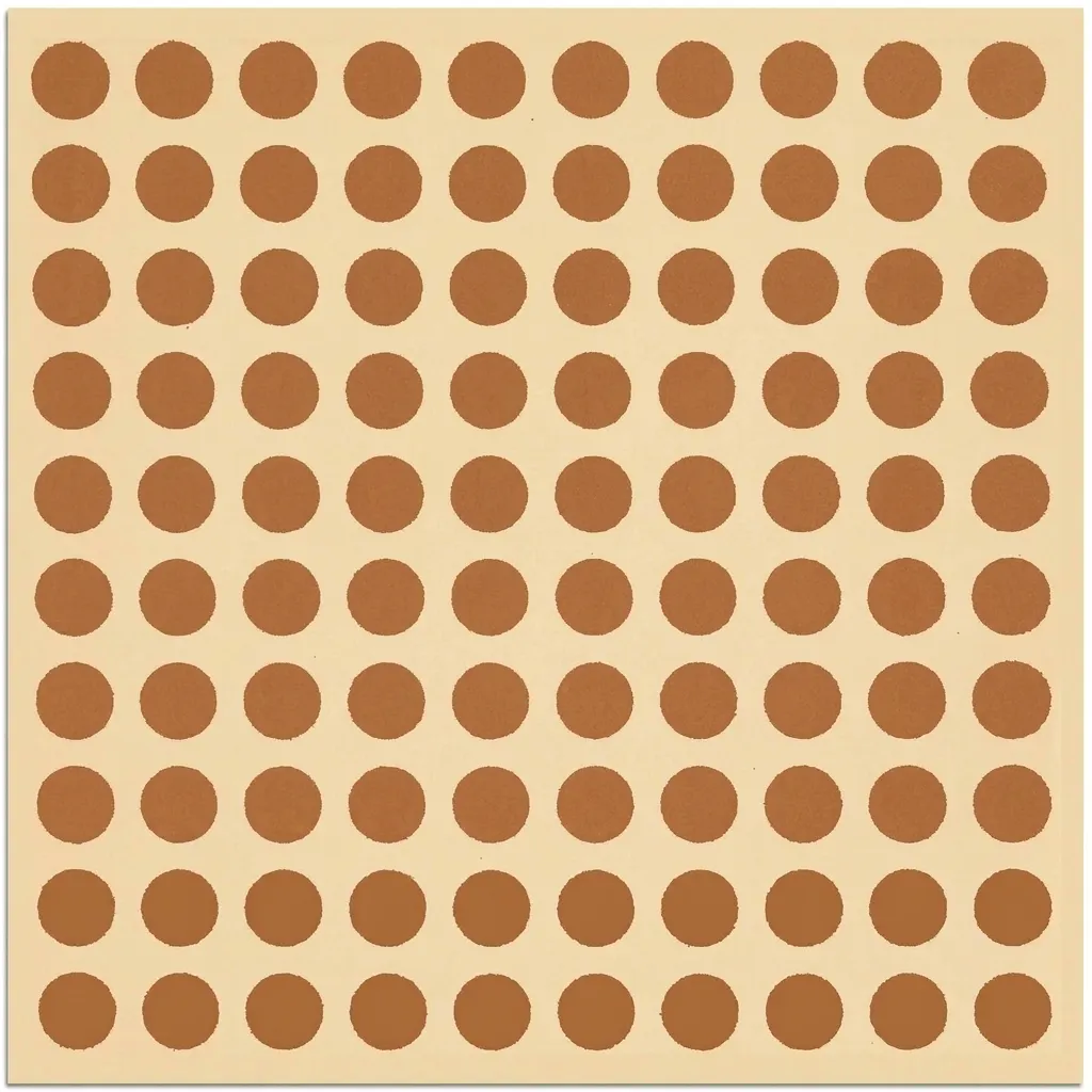 Papír na přelepování čtverců a kostek (100 ks) - Montessori Material | Faborino