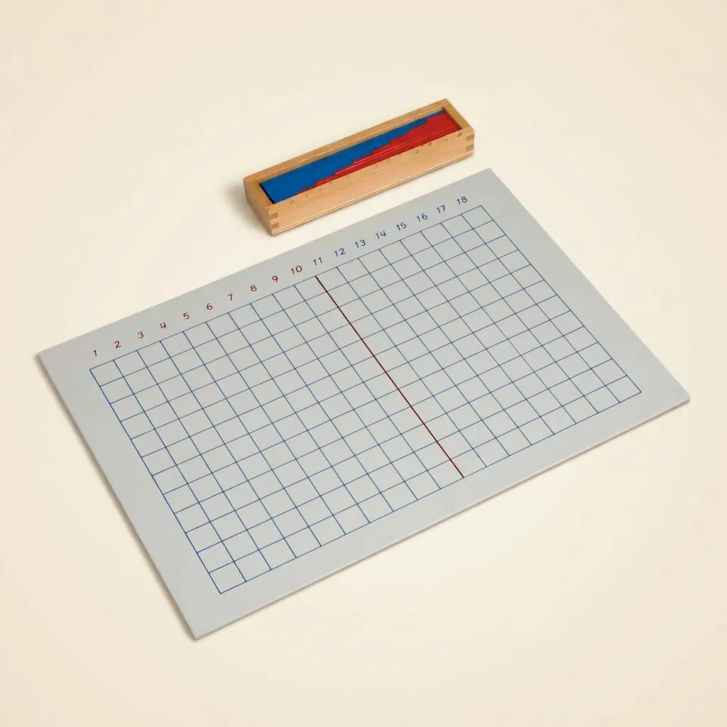 Sčítací pásková tabulka - Montessori Material | Faborino