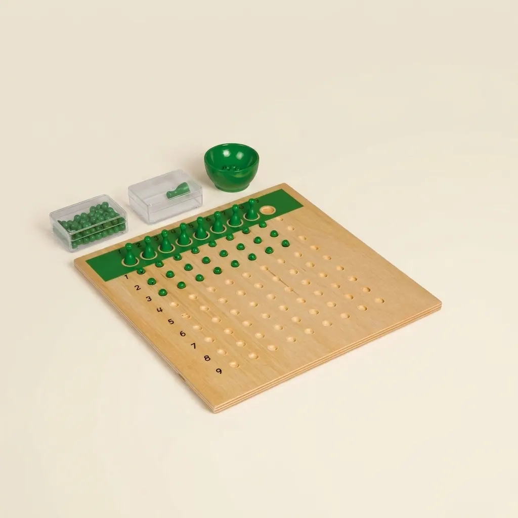 Tabulka jednotkového dělení - Montessori Material | Faborino