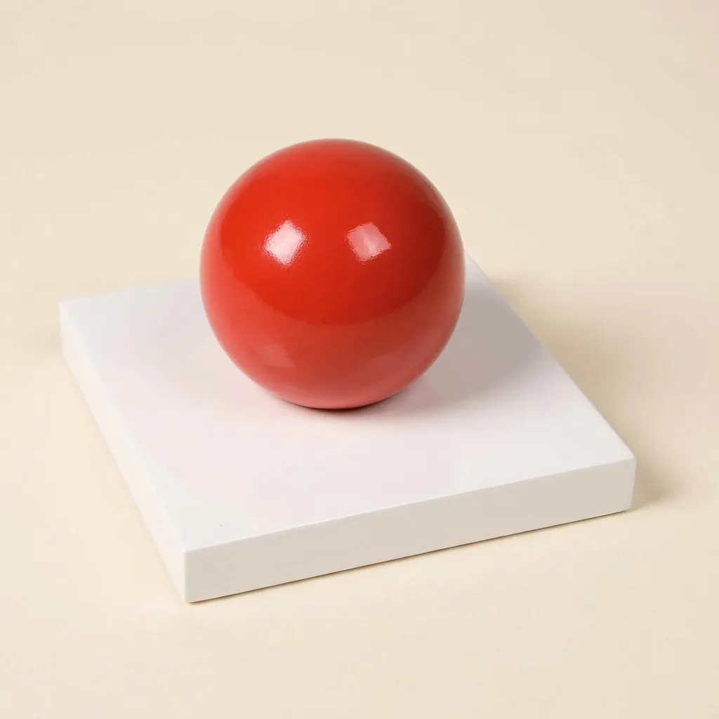 3D dřevěný gramatický symbol: Sloveso - Montessori Material | Faborino
