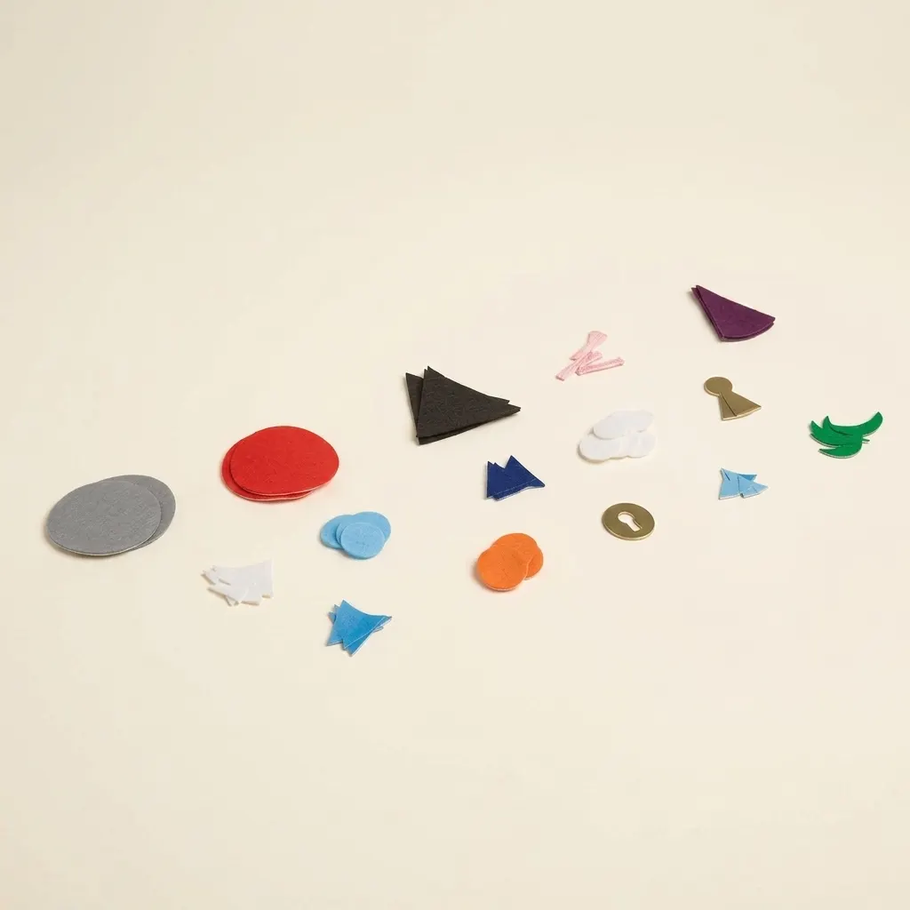 Náhradní sada plastových gramatických symbolů - Montessori Material | Faborino