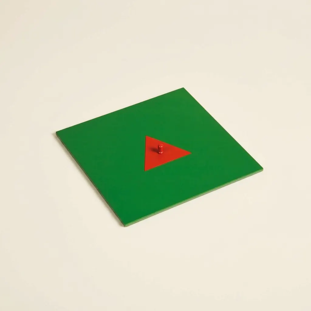 Malý trojúhelník: Zlomkový materiál - Montessori Material | Faborino