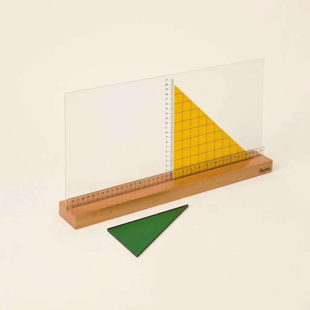 Stojan na měření výšky - Montessori Material | Faborino