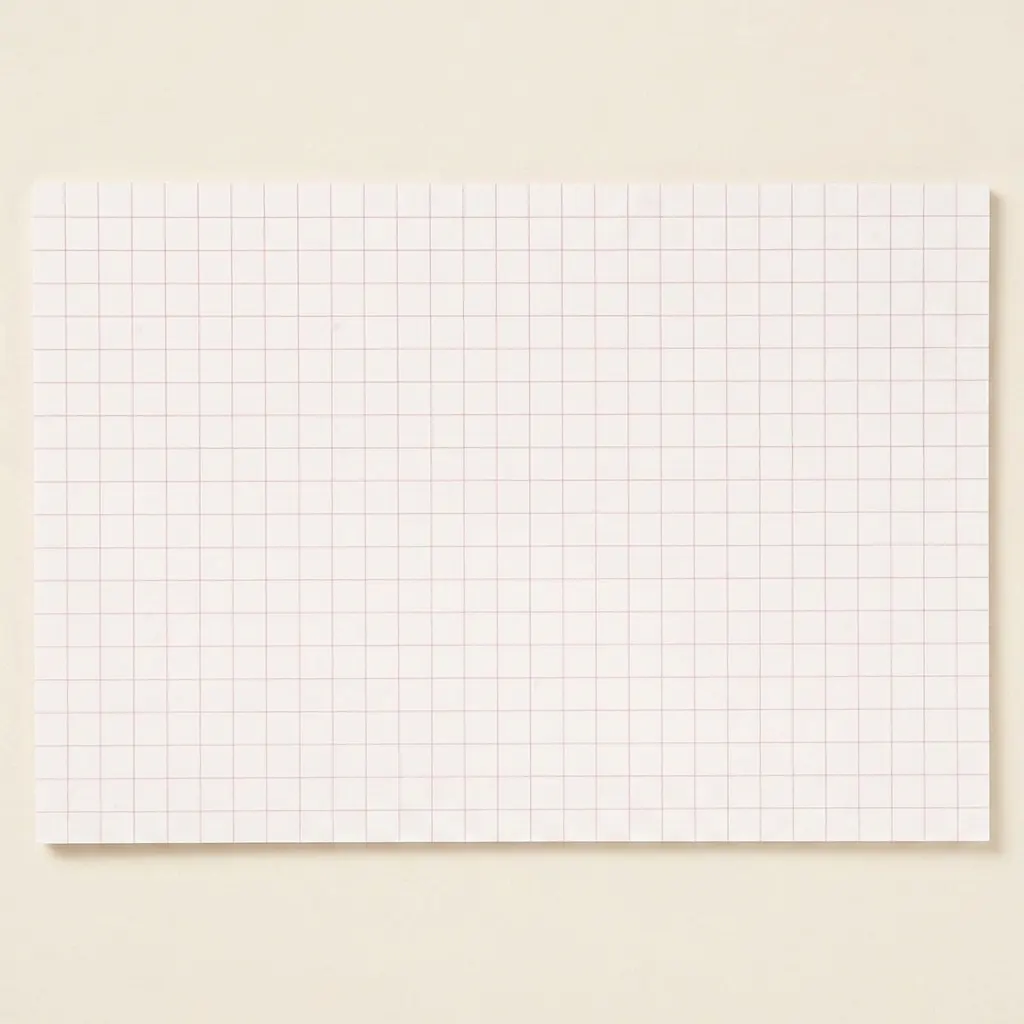 Čtverečkový papír: 10 mm (250) - Montessori Material | Faborino