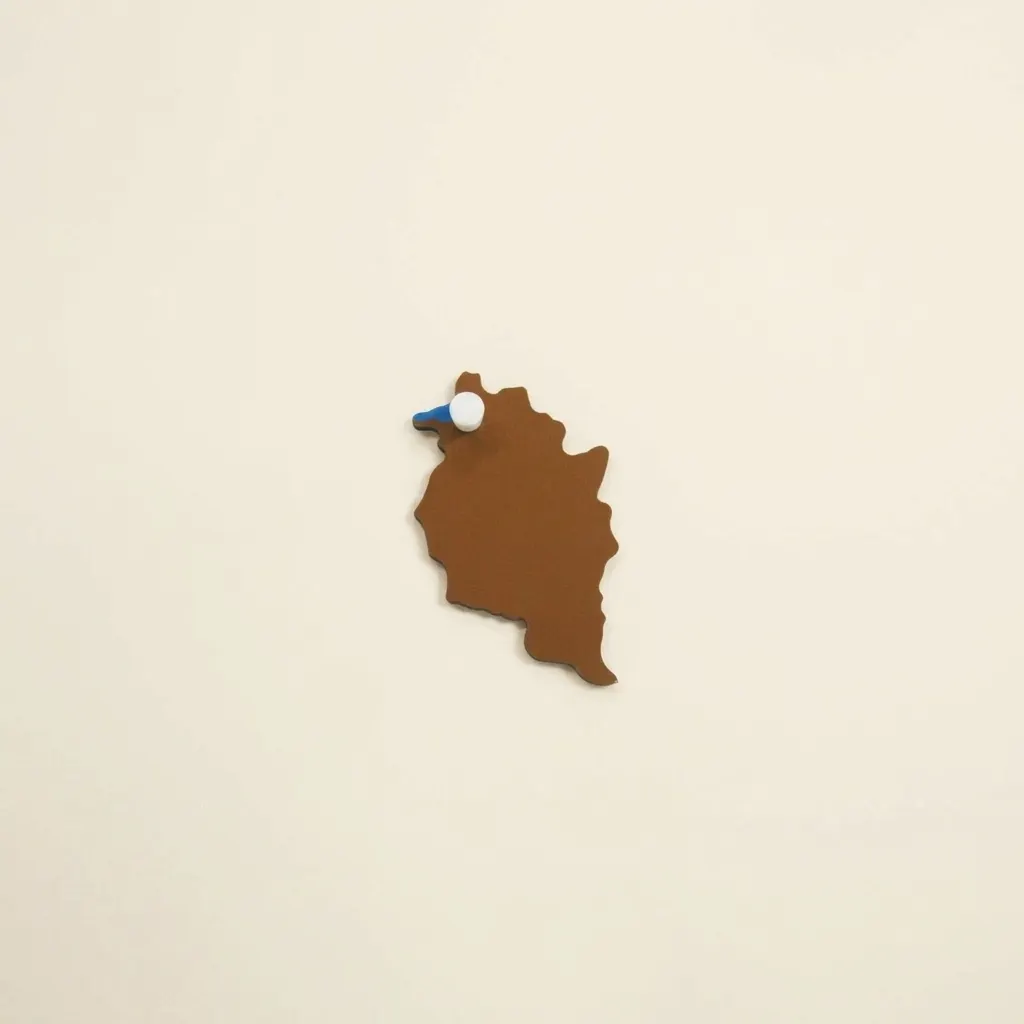 Puzzlový dílek Rakouska: Vorarlbersko - Montessori Material | Faborino
