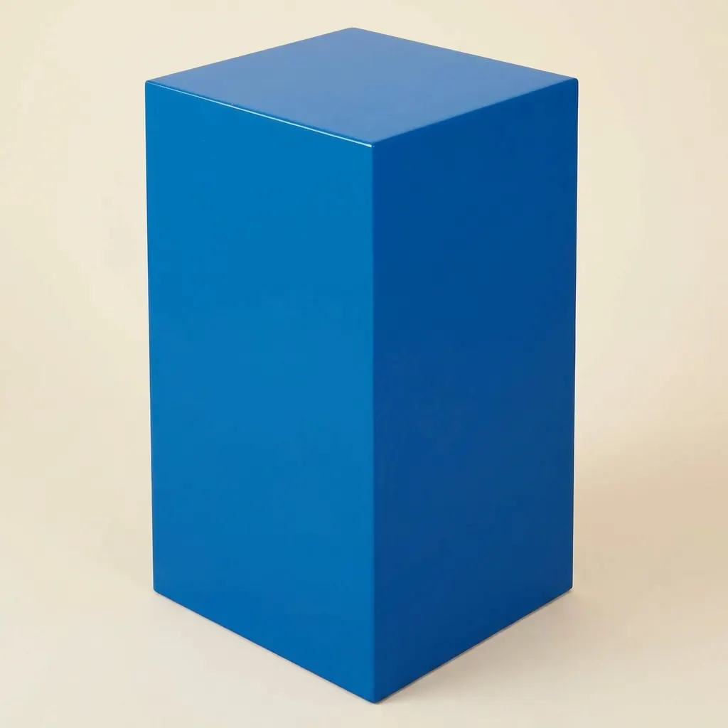 Hranol so štvorcovou základňou: Geometrické teleso na priestorové učenie - Montessori Material | Faborino
