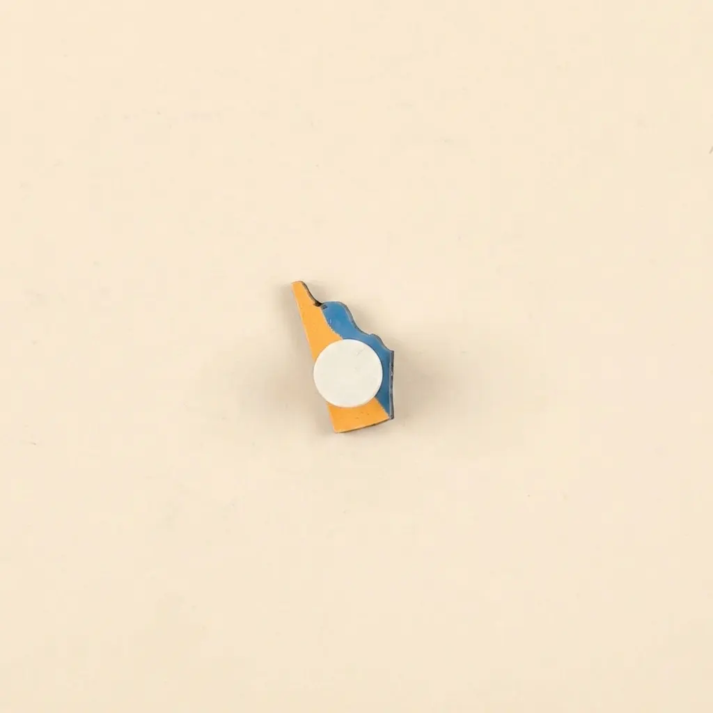 Puzzle dílek USA: Delaware - Montessori Material | Faborino