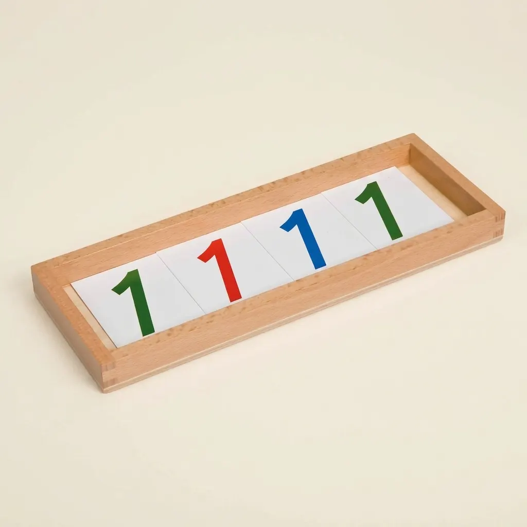 Úvod do desetinného symbolu - Montessori Material | Faborino