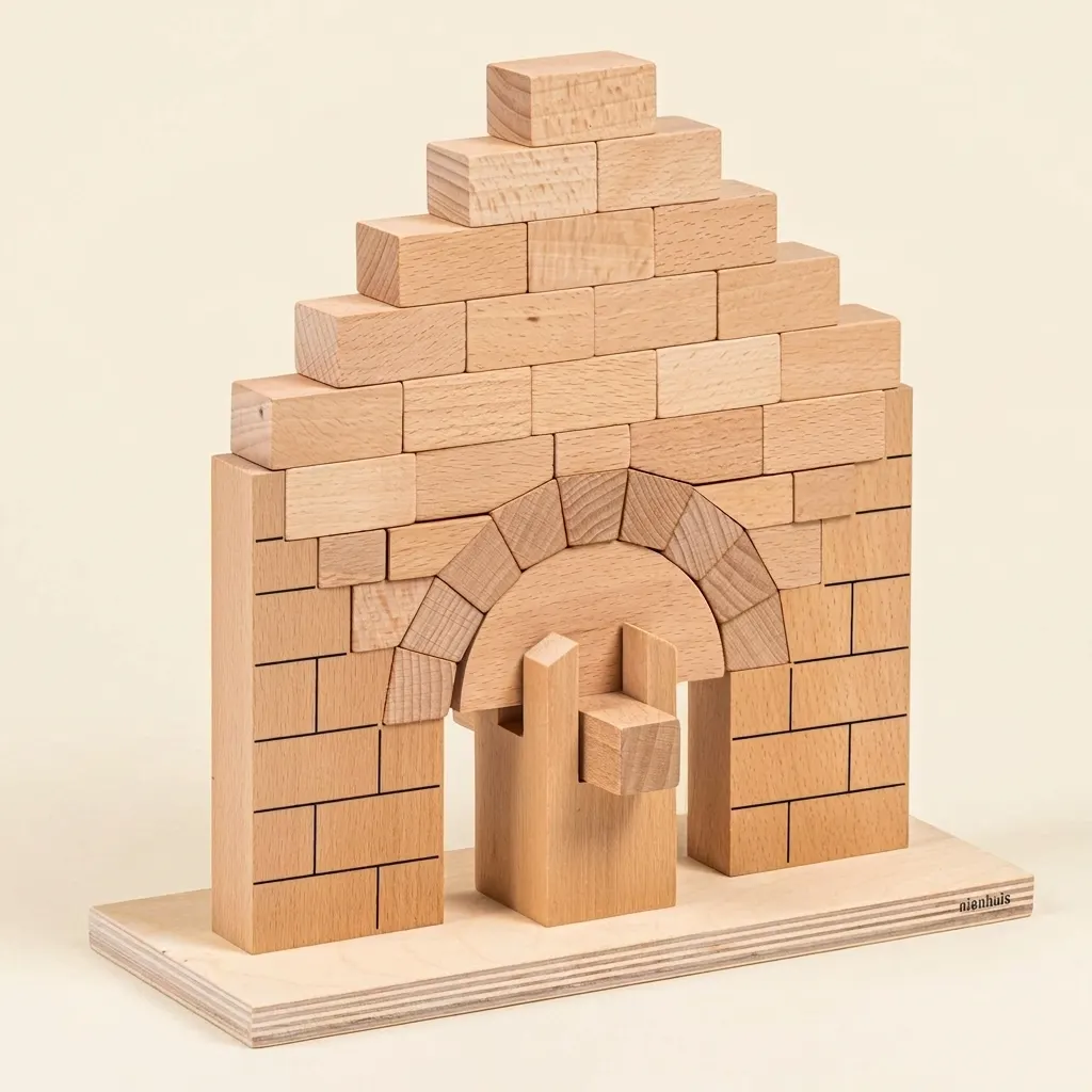 Římský oblouk: architektonická aktivita - Montessori Material | Faborino