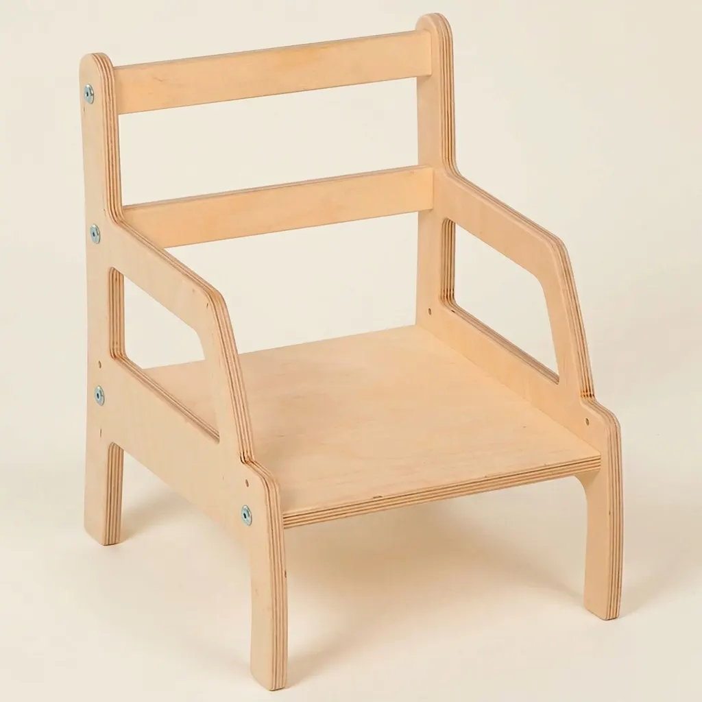 Odstavovacia stolička: Nastaviteľná výška (13 až 16 cm) - Montessori Material | Faborino