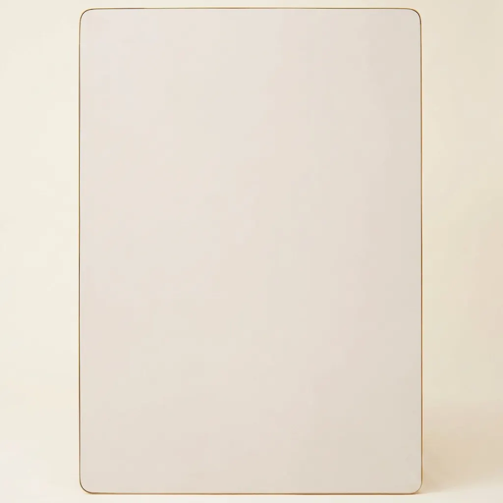 Obdĺžniková doska stola: Mliečne biela - 100 × 62 × 2 cm - Montessori Material | Faborino