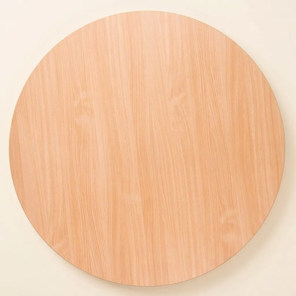Okrúhla doska stola: Buk - Ø 115 × 2 cm - Montessori Material | Faborino