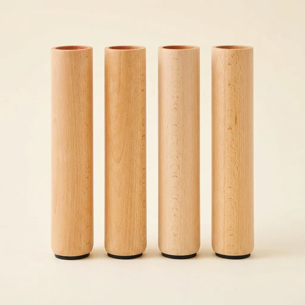 Sada 4 nôh stola: Výška 26 cm - Montessori Material | Faborino