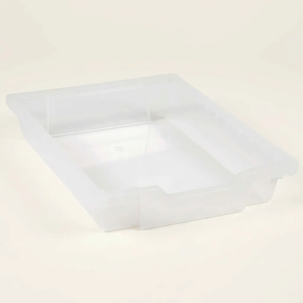 Tácek bez kluzáků: Průhledný (7 cm) - Montessori Material | Faborino