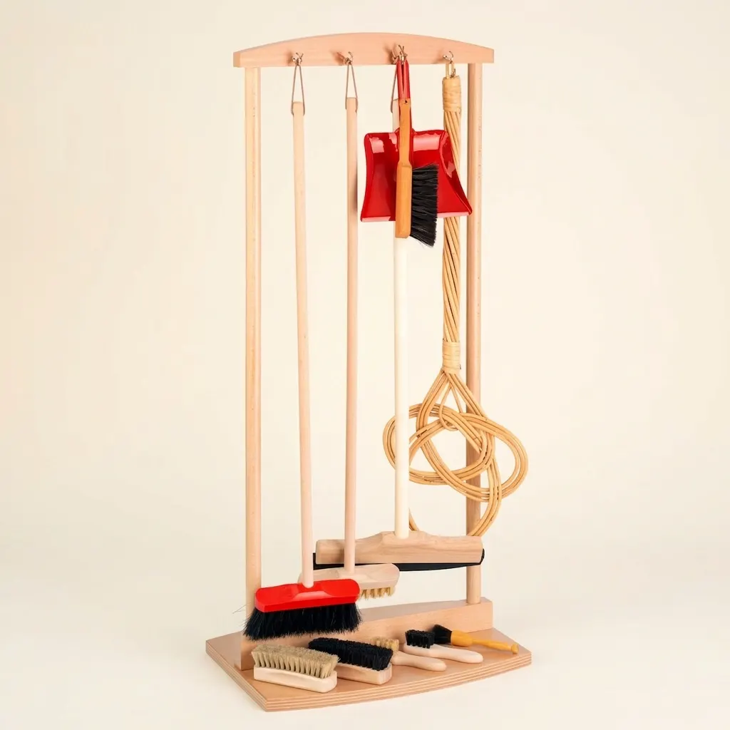 Stojan praktického života: Kompletný - Montessori Material | Faborino