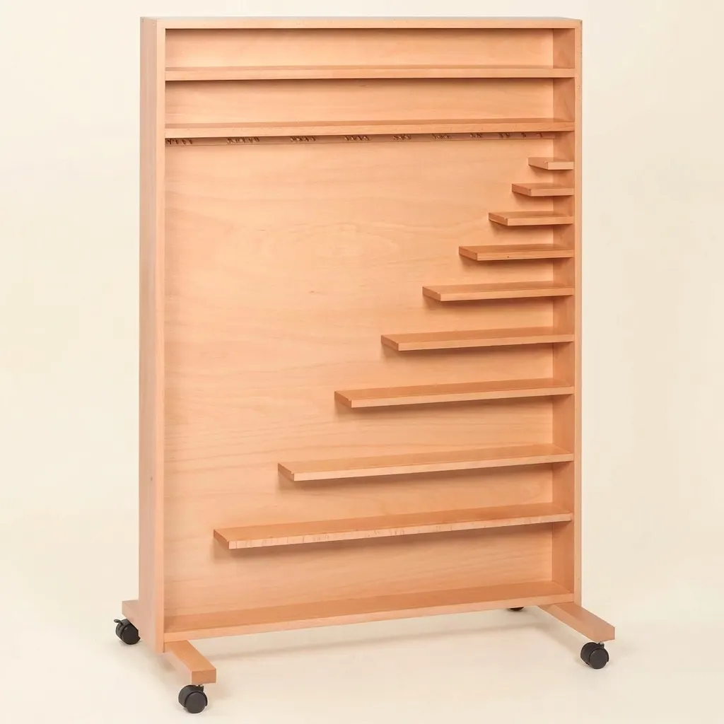 Skříň na korálkový materiál: profesionální úložiště - Montessori Material | Faborino