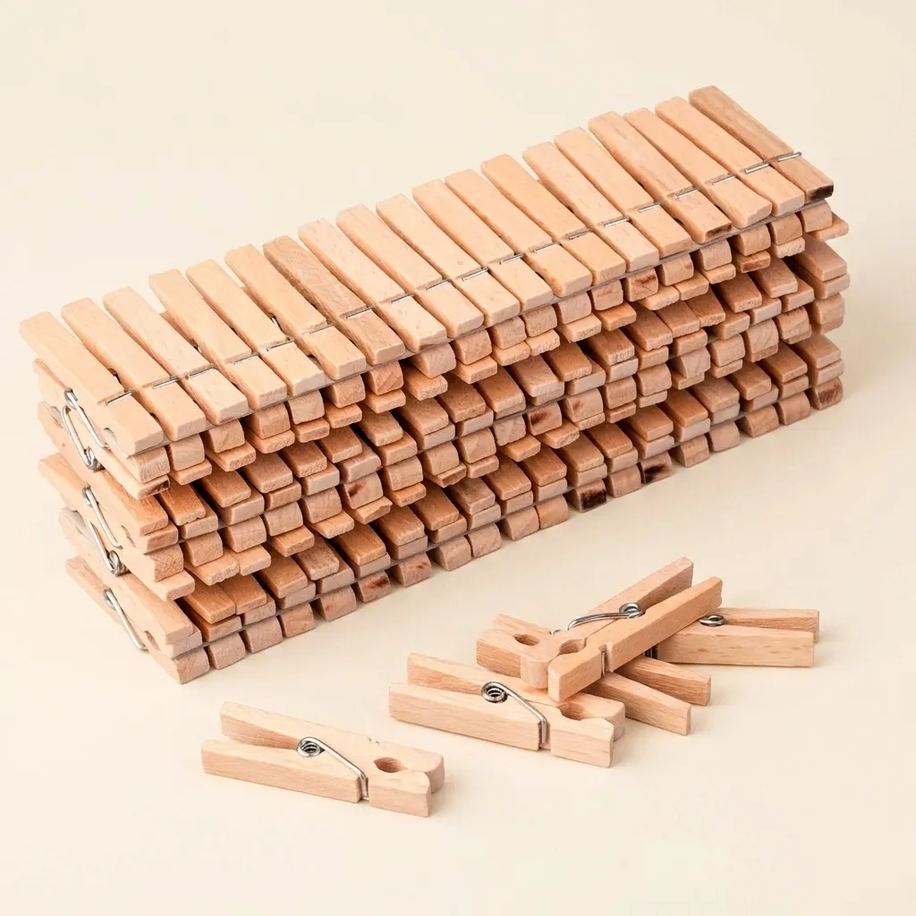 Mini kolíčky na prádlo - Montessori Material | Faborino
