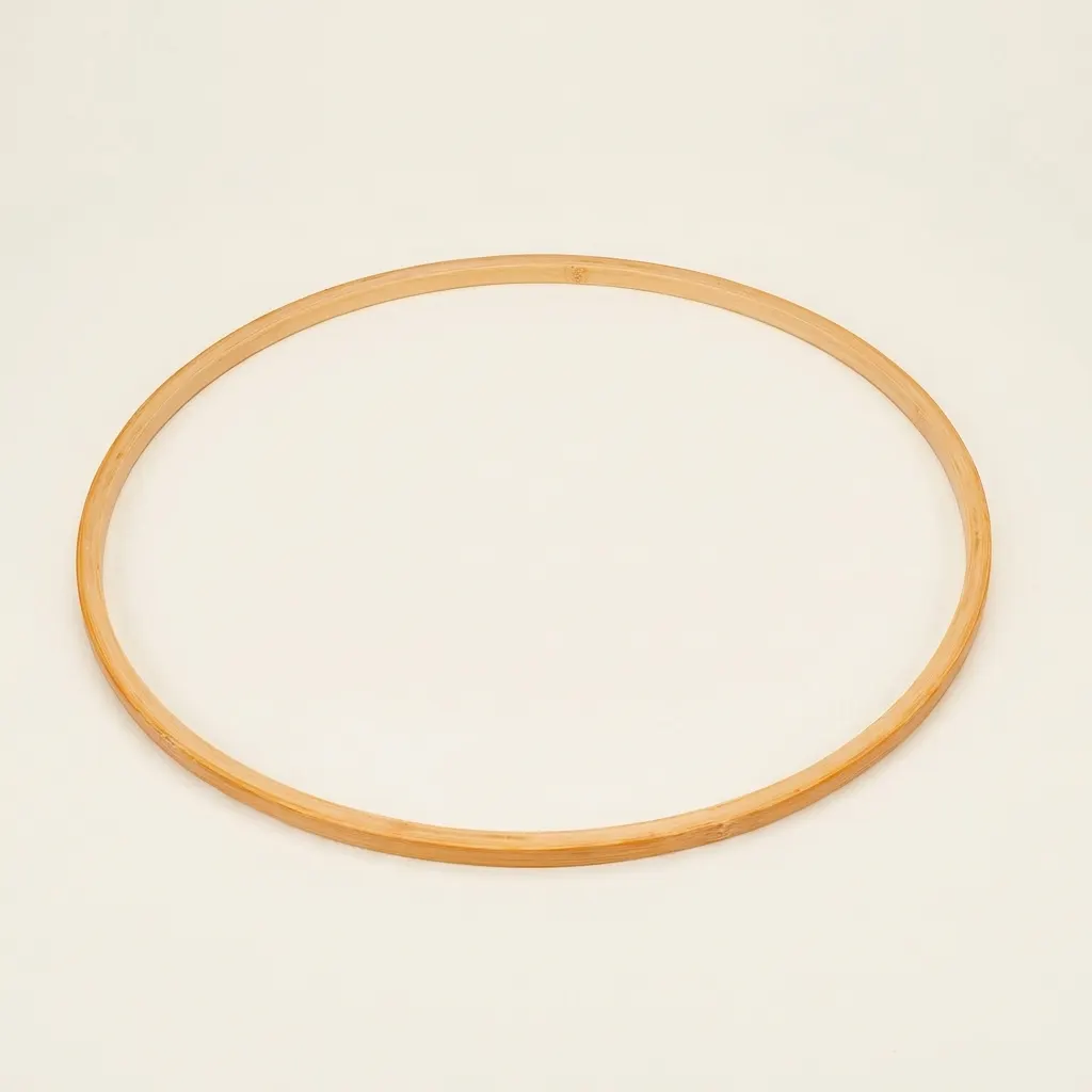 Hula Hoop: přírodní dřevo (60 cm) - Montessori Material | Faborino