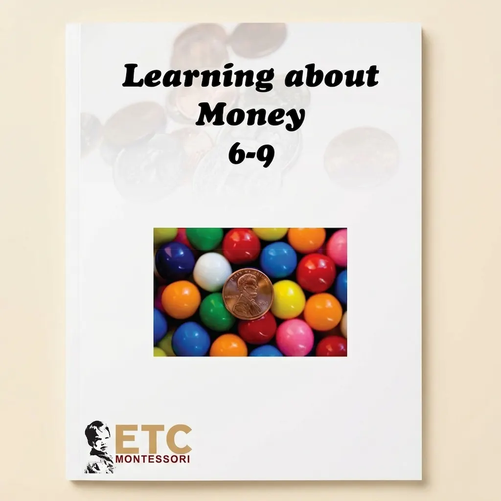 Učíme se o penězích úroveň 6-9 - Montessori Material | Faborino