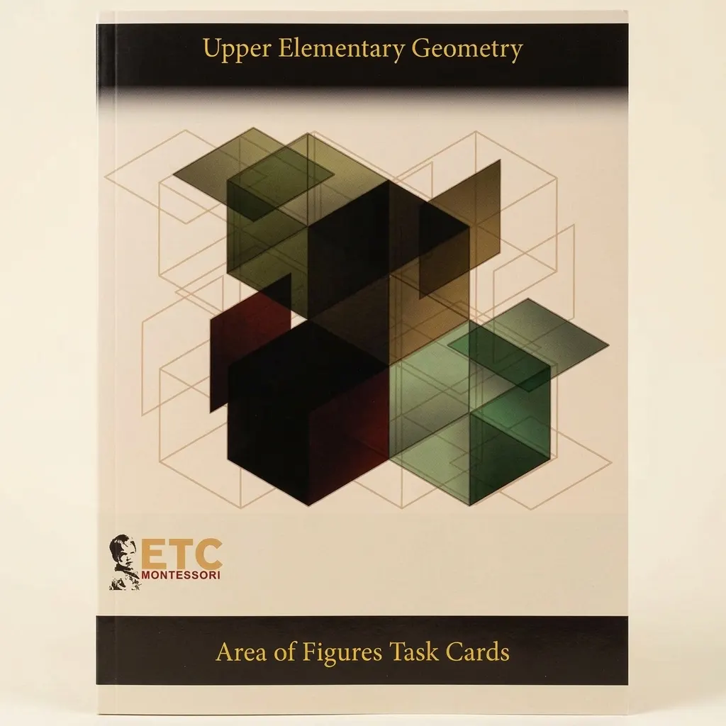 Geometria pre vyšší stupeň: plocha - Montessori Material | Faborino