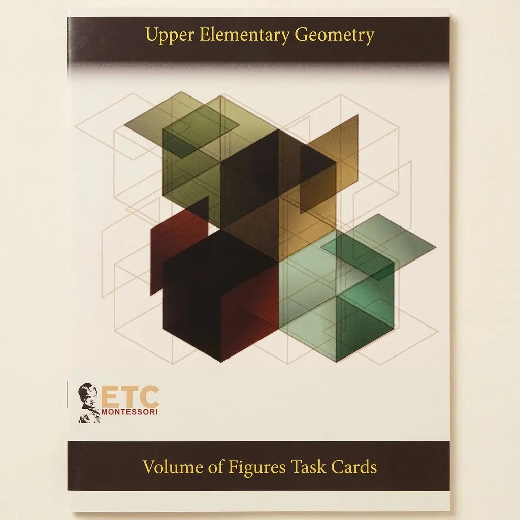 Geometria pre vyšší stupeň: objem - Montessori Material | Faborino
