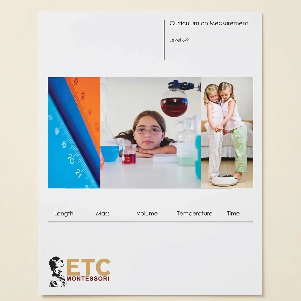 Učební osnovy měření úroveň 6-9 - Montessori Material | Faborino