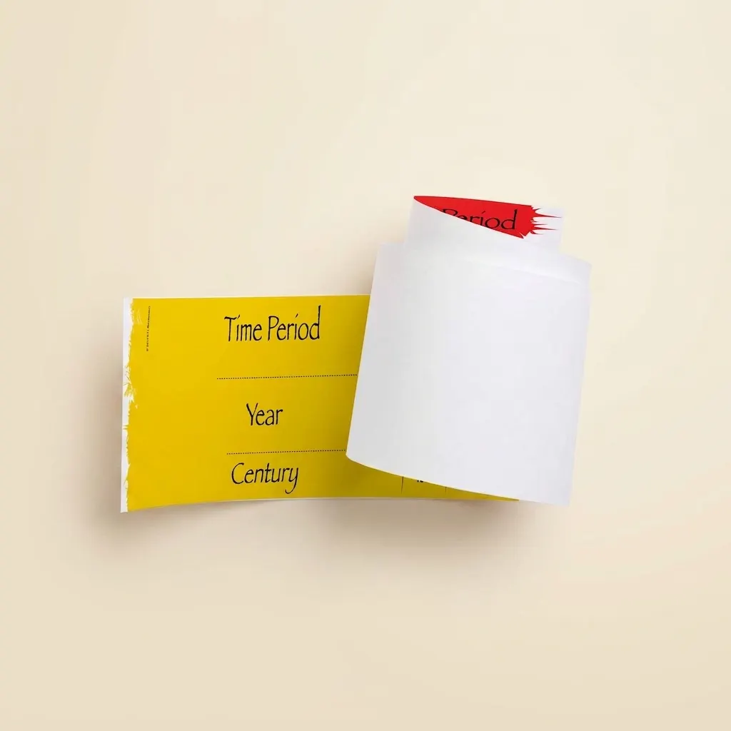 Časová os pred n. l. / n. l. - Montessori Material | Faborino