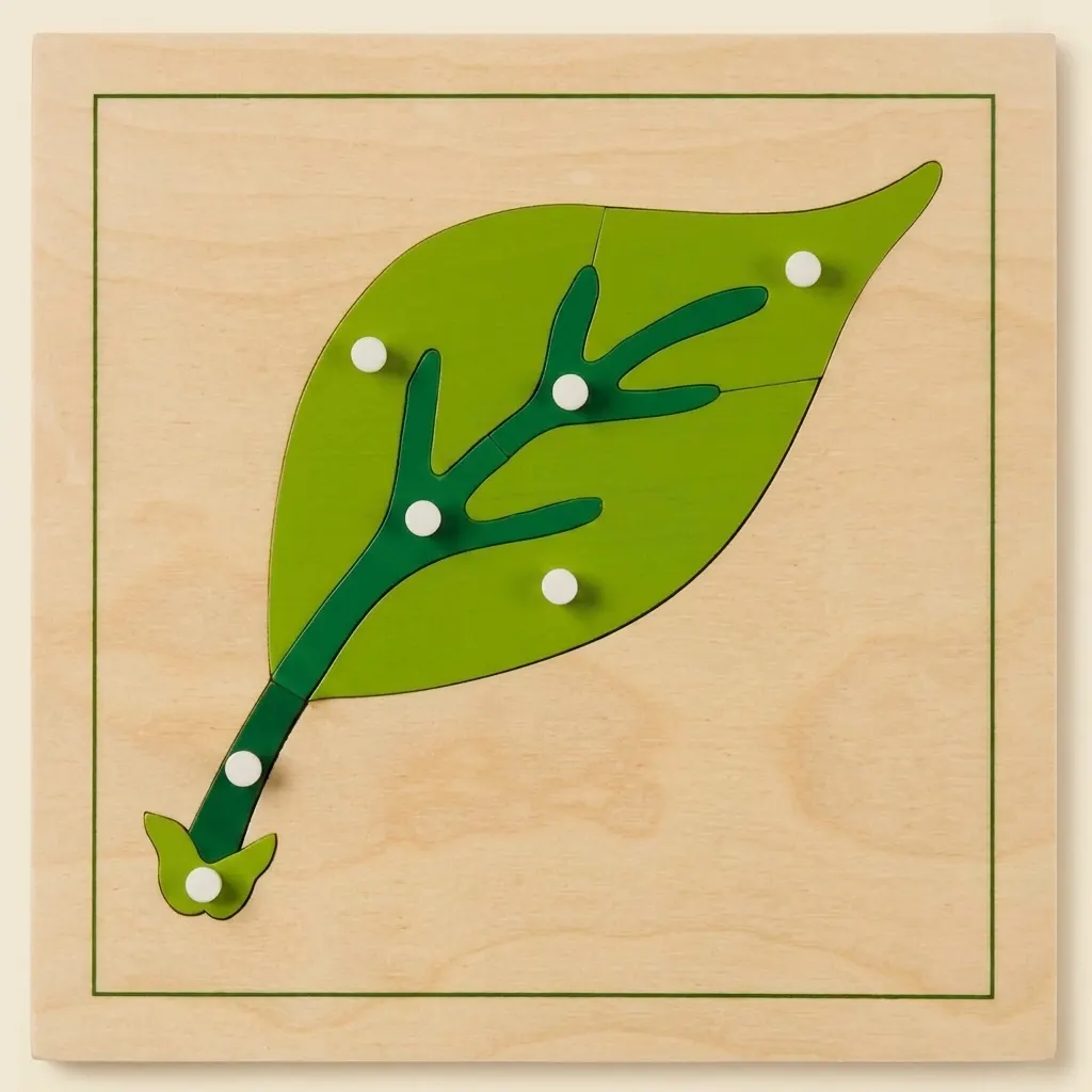 Botanická skladačka: List