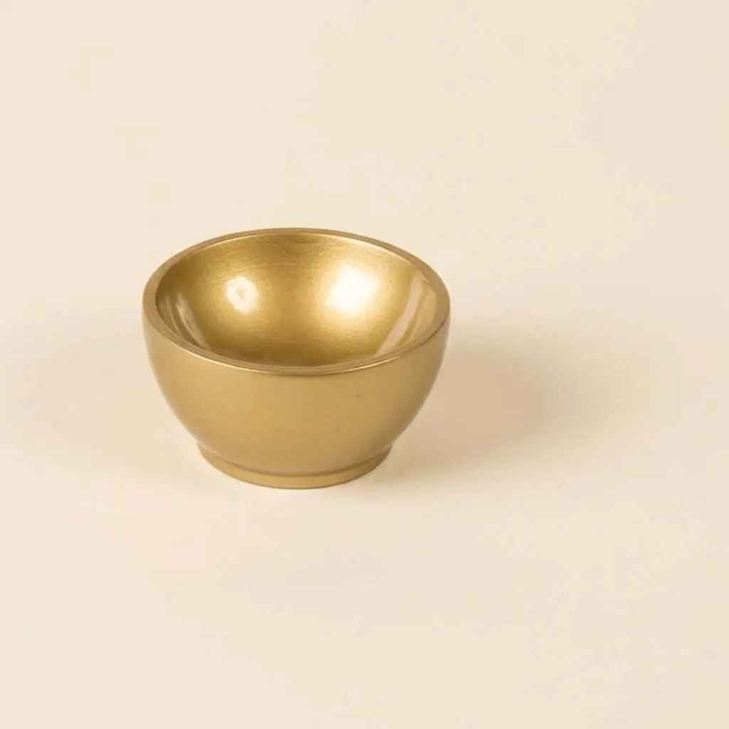 Holzbecher: Gold: Montessori Material | Faborino