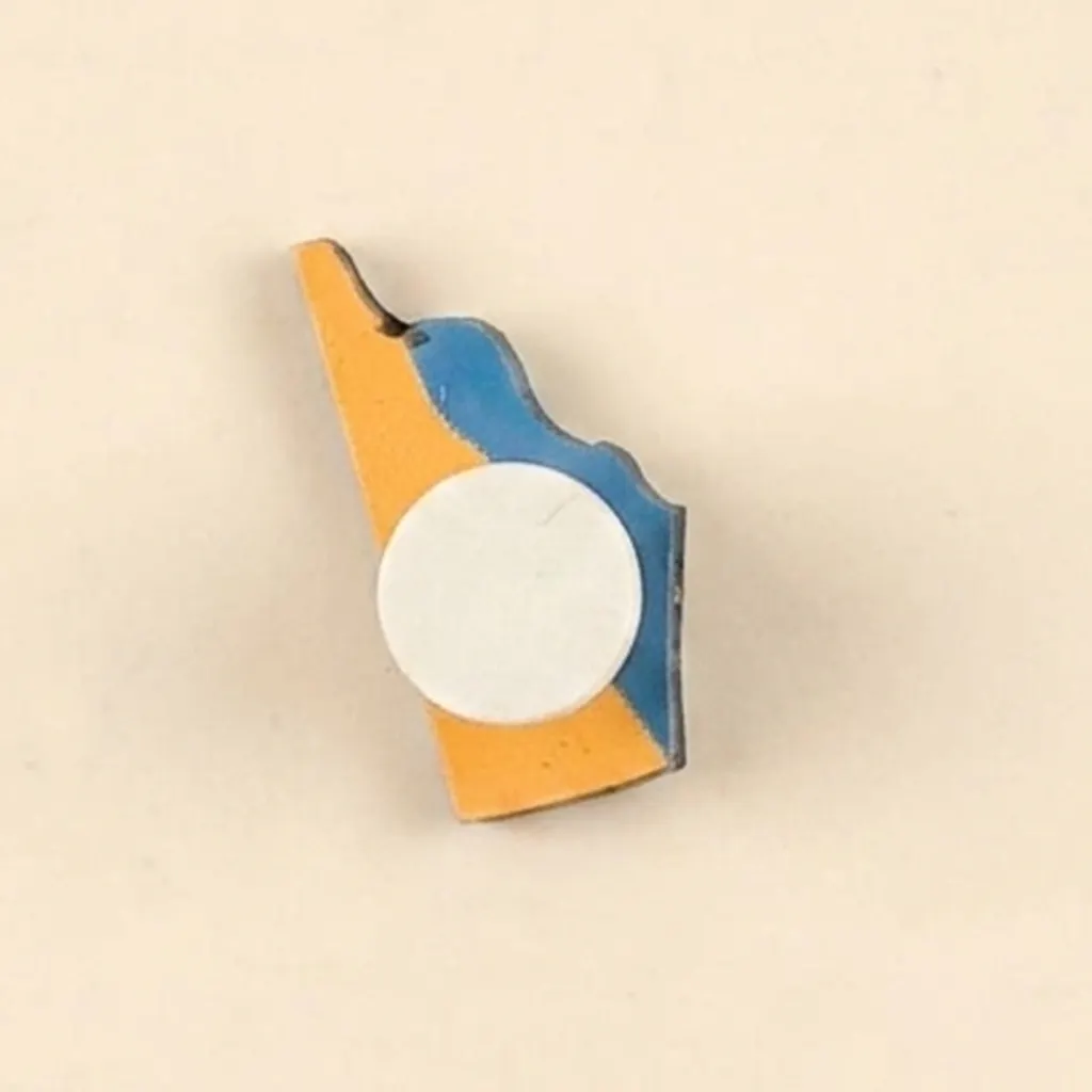 Puzzleteil USA: Delaware: Montessori Material | Faborino