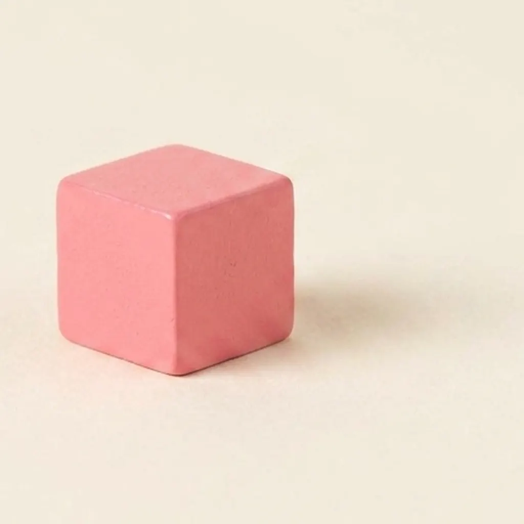Rosa Turm: Würfel 1 X 1 X 1 cm: Montessori Material | Faborino