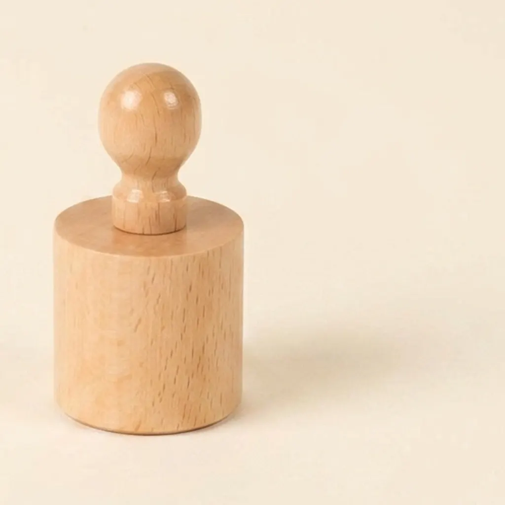 Zylinderblock: 4. einzelner Zylinder aus Block Nr. 1: Montessori Material | Faborino