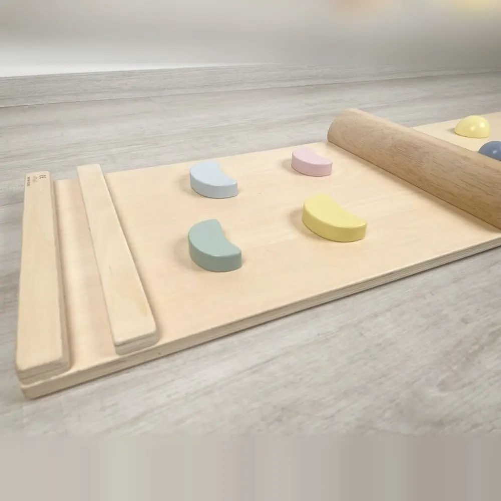 Montessori obojstranná doska 103,5 cm, pastel: fotka výrobcu 3