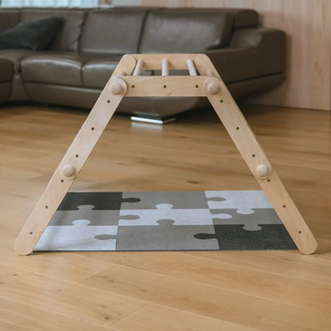 Felt puzzle playmat, 9 pieces, for Ette Tete climbing frames: maker's photo 3