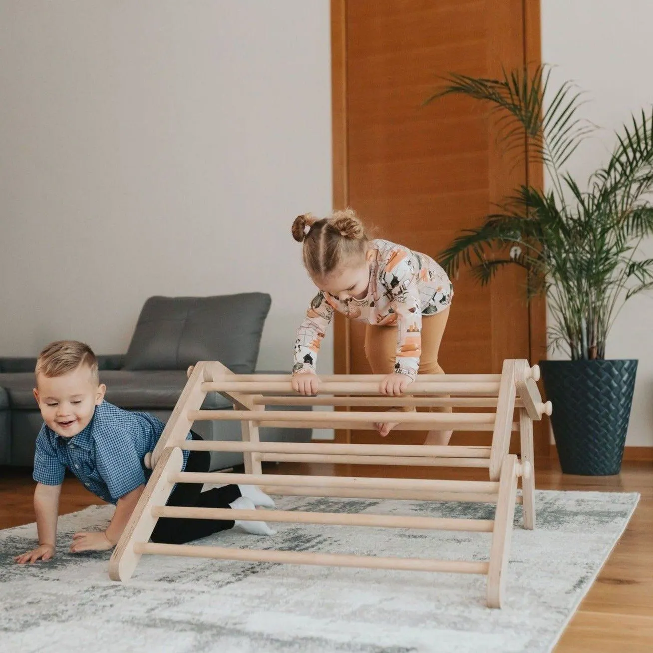 MOPITRI Pikler climbing triangle, 4 segments, without ramp: maker's photo 3