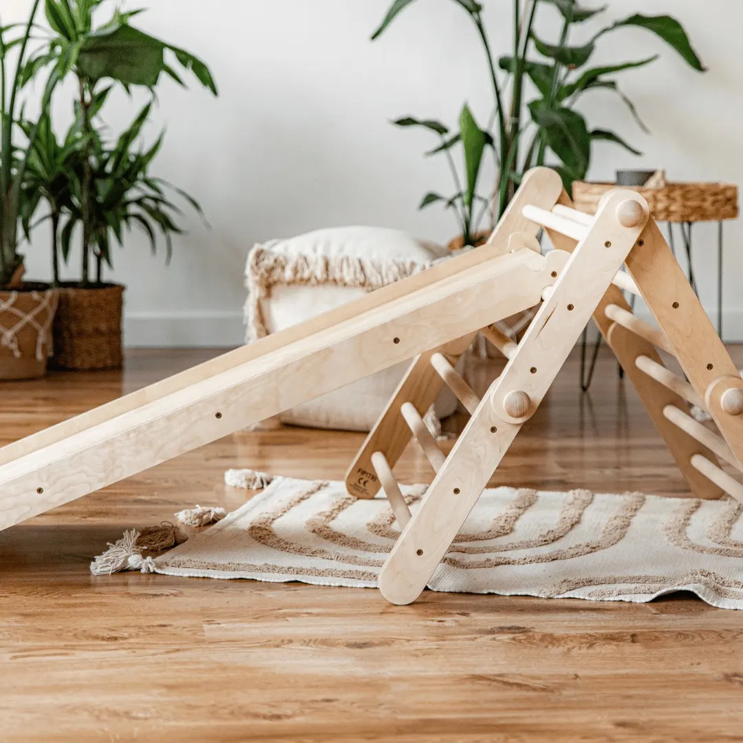 MOPITRI Pikler climbing triangle with slide, 4 segments: maker's photo 3