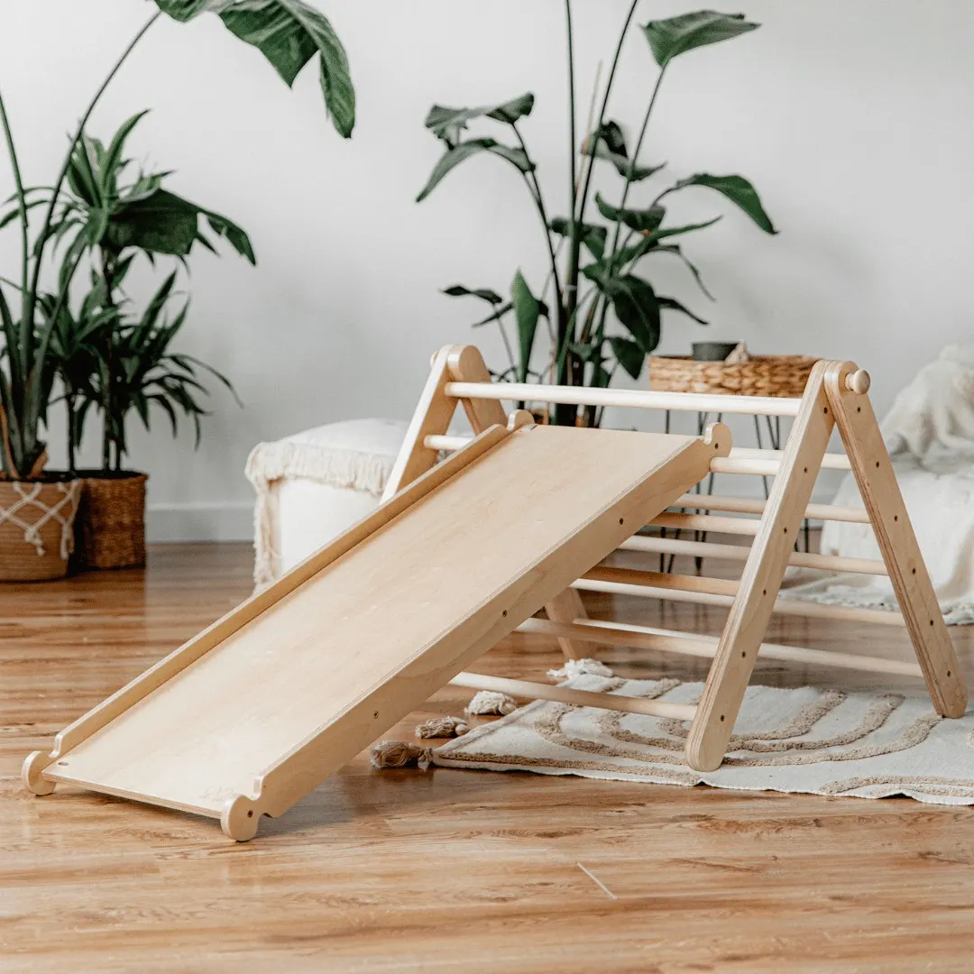SIPITRI Pikler climbing triangle with slide, 2 segments: maker's photo 2