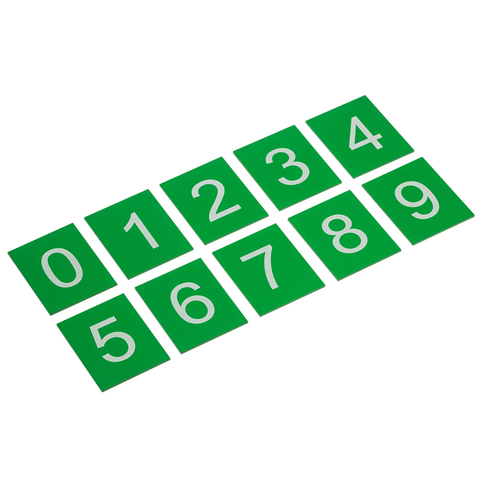 Sandpaper Numerals: International Version: View 1