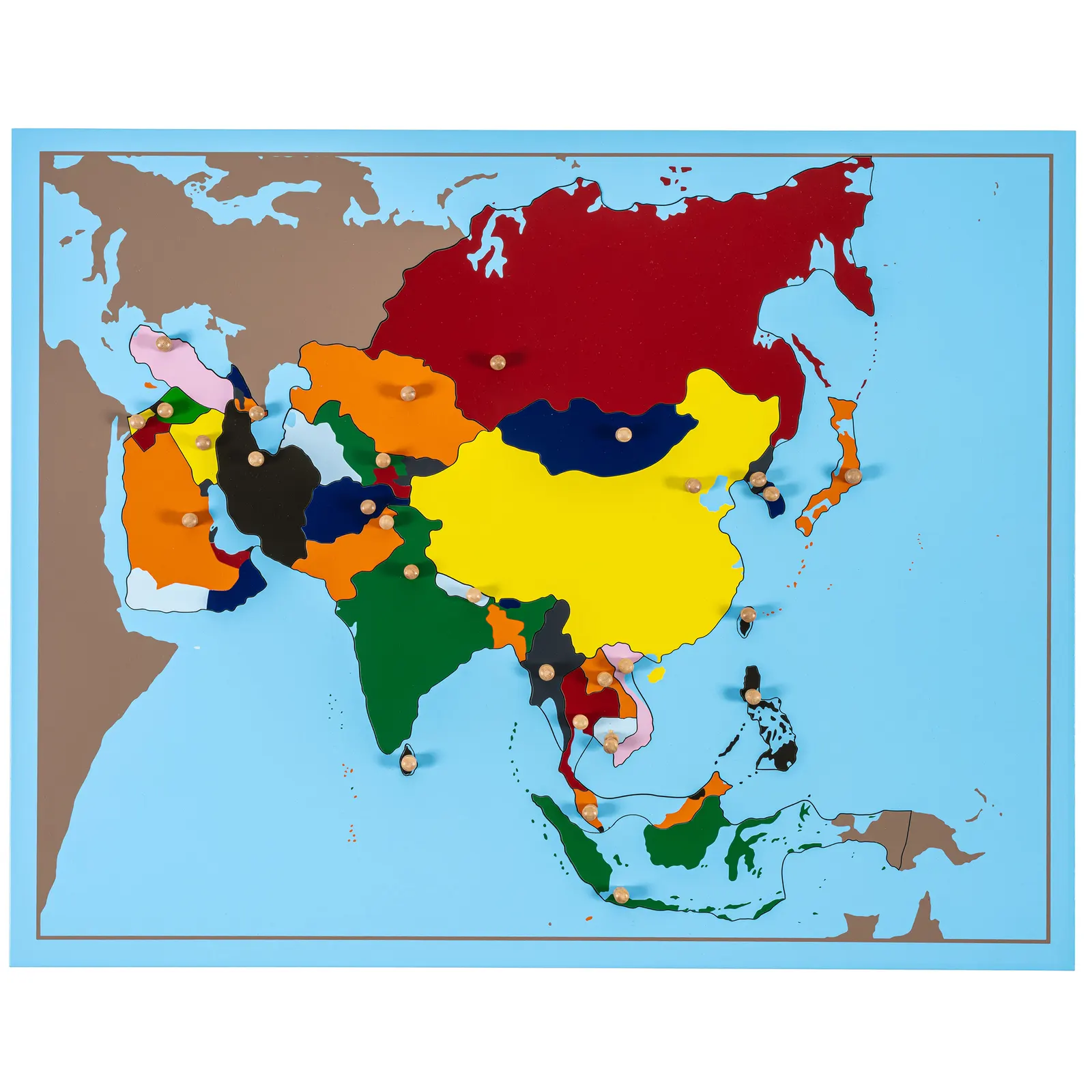 Asia Puzzle Map: Catalog view