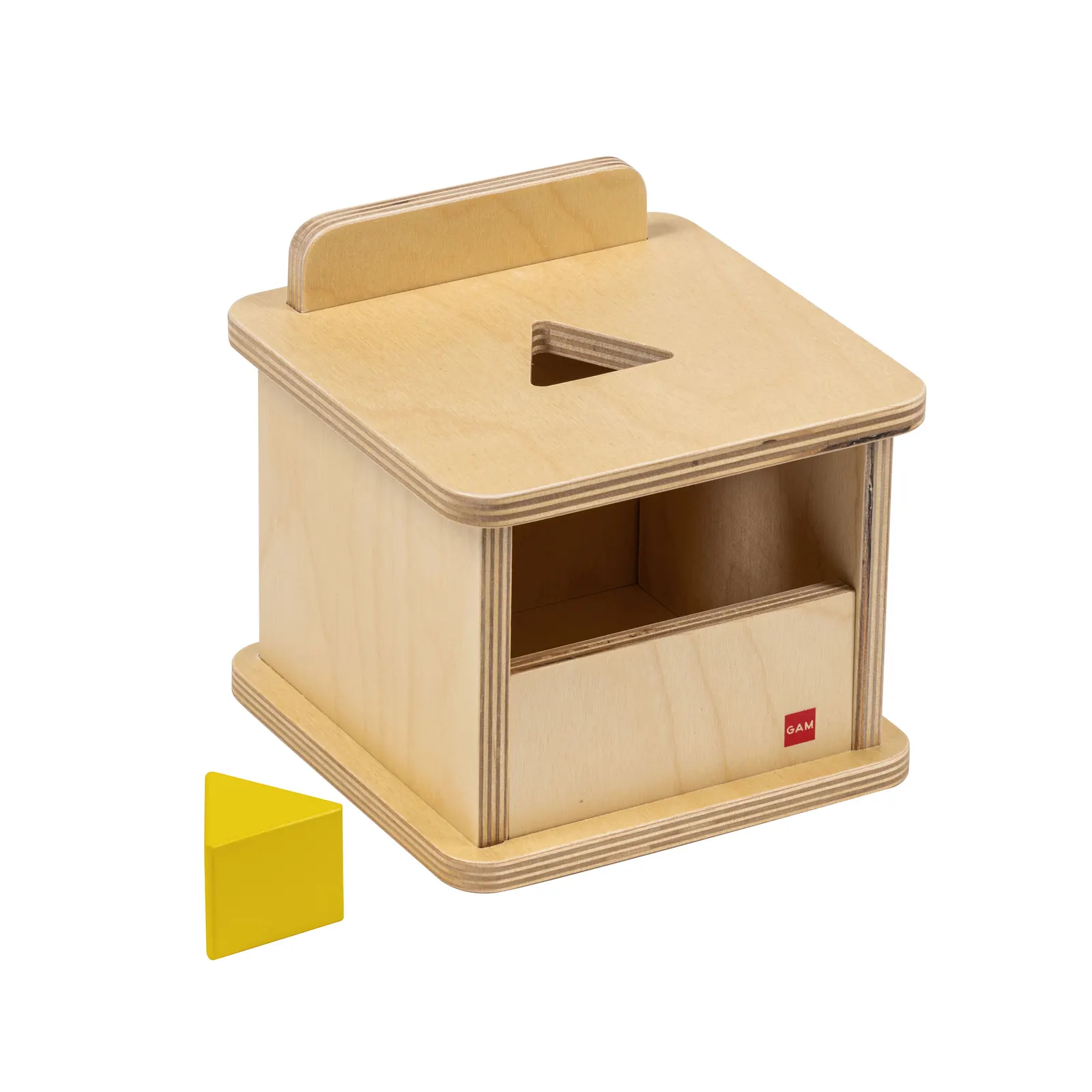 Imbucare box s trojuholníkovým hranolom pre batoľatá: Katalógový pohľad