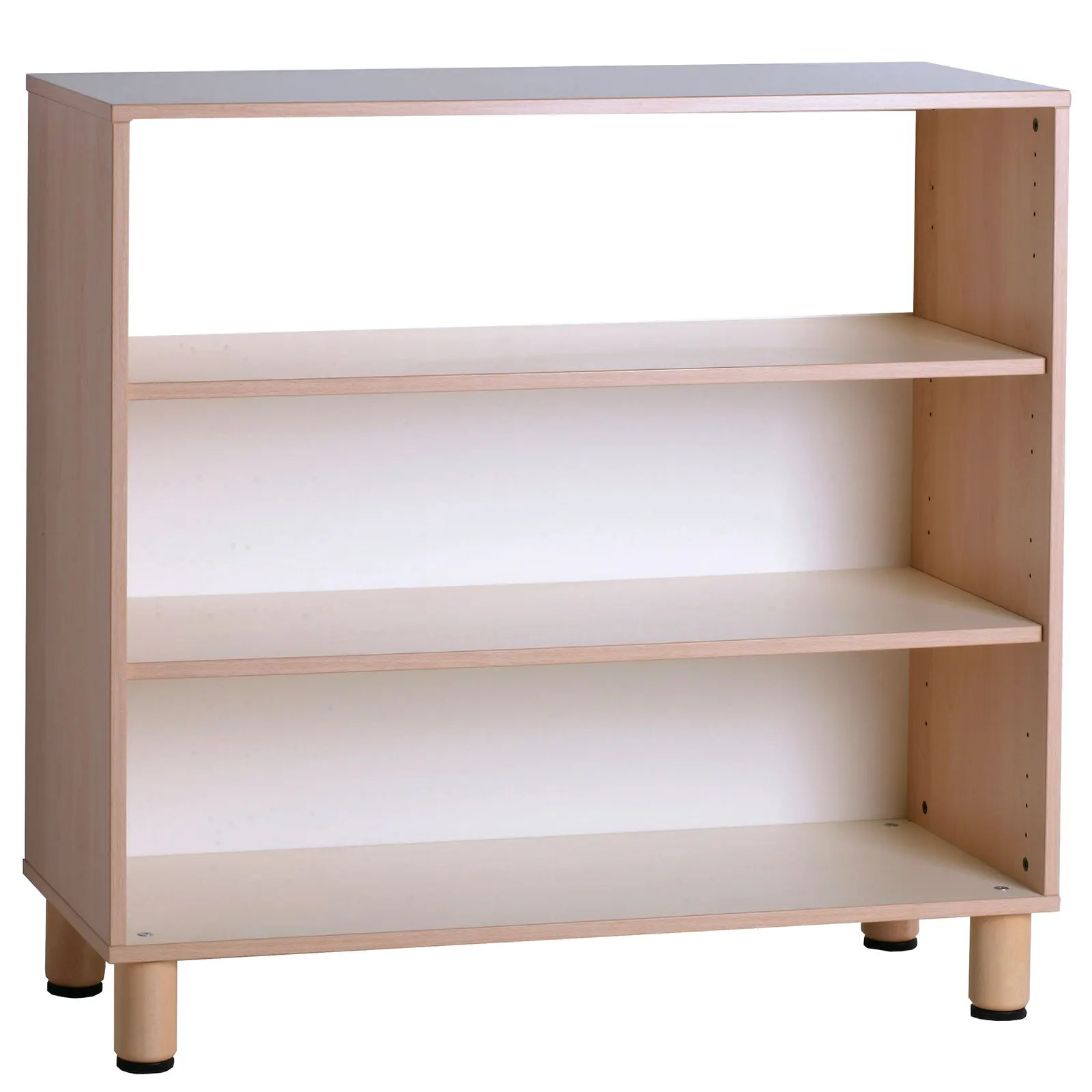 Třípatrový regál s příčkami: hloubka 40 cm: Katalogový pohled