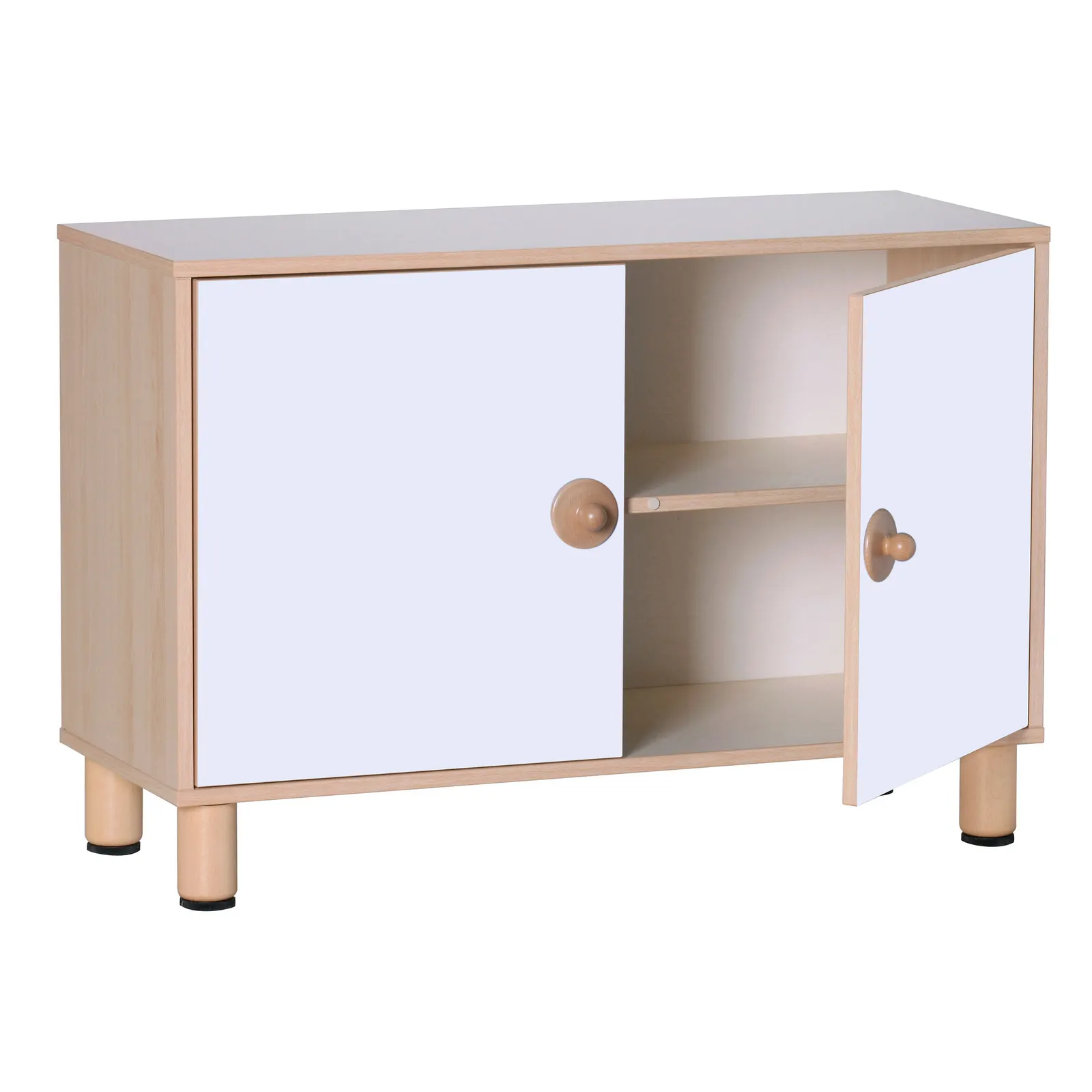 2-Schicht-Schrank 105 cm: Ansicht 1