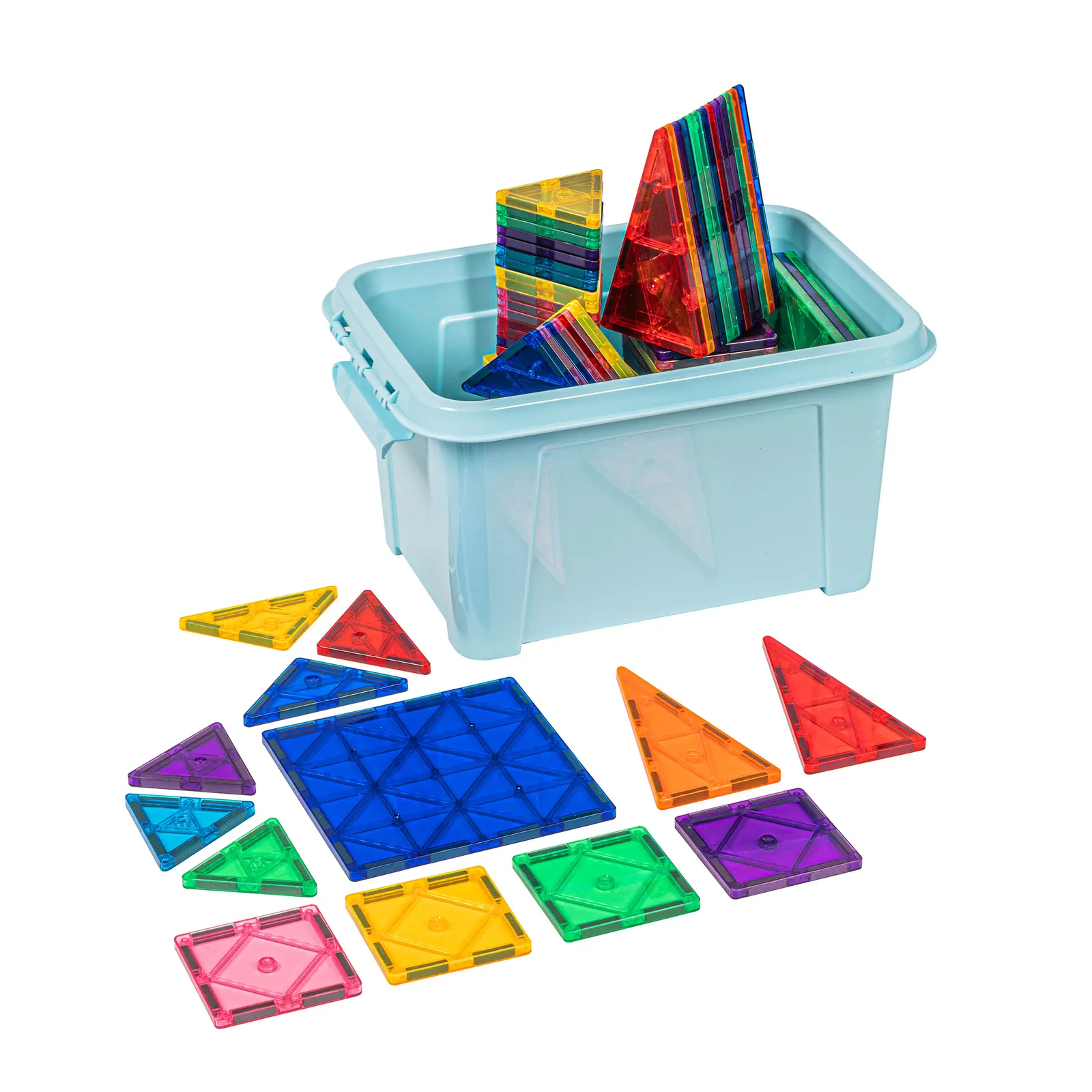 MagGenius magnetické stavebnice pre deti: 100 dielov: Montessori pomôcka | Faborino