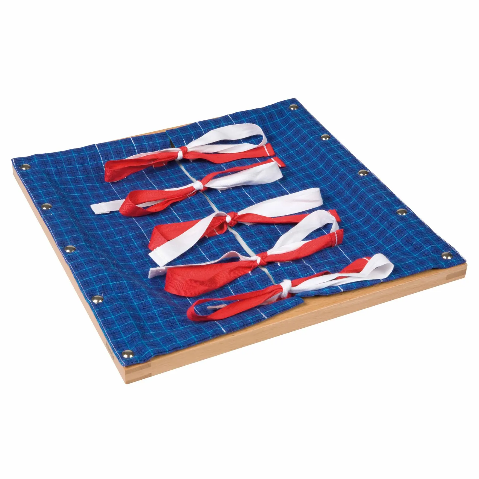 Bow Tying Frame: Five Ribbon Sets for Coordination Practice: Child learning