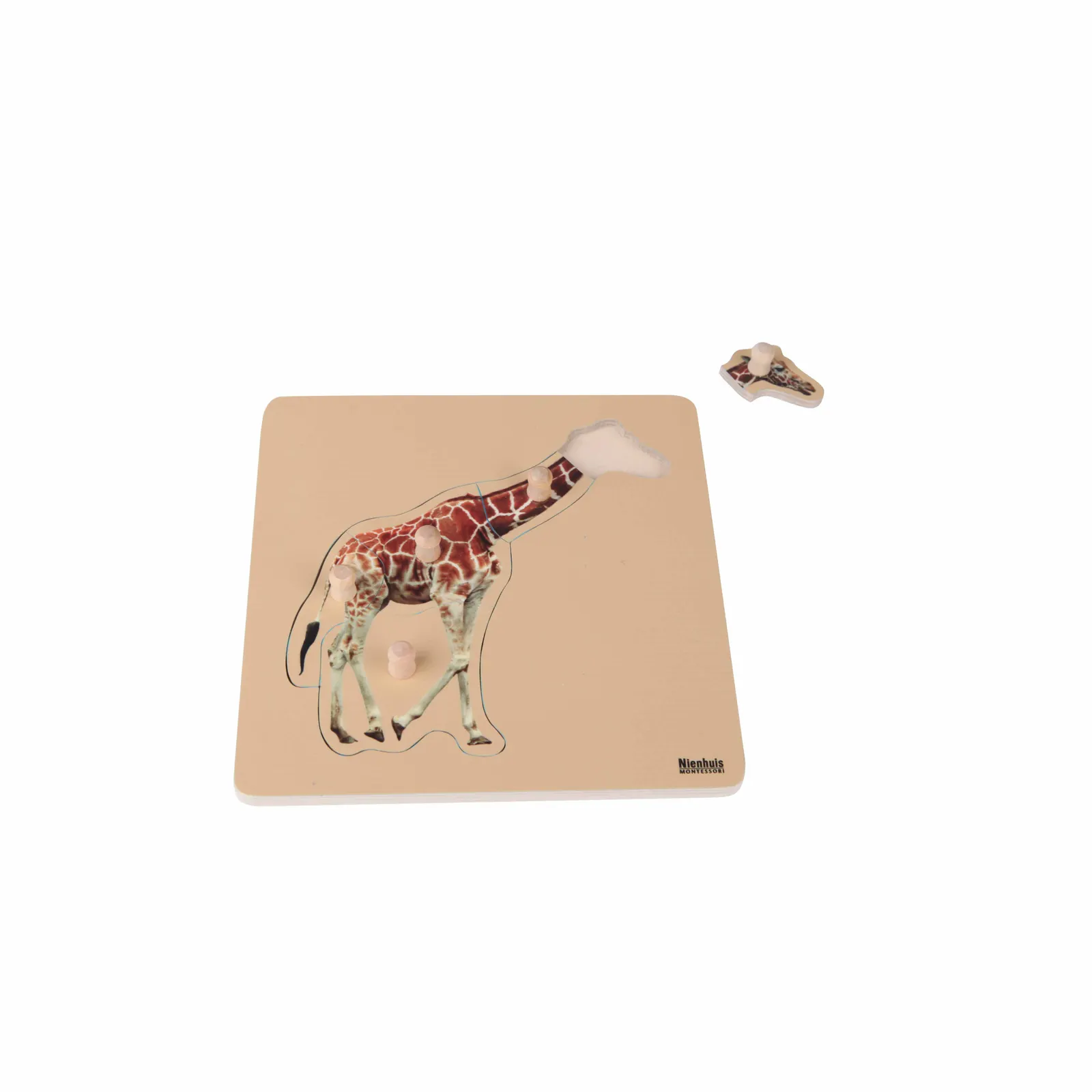 Puzzle pre najmenších: Žirafa: Náhľad 1