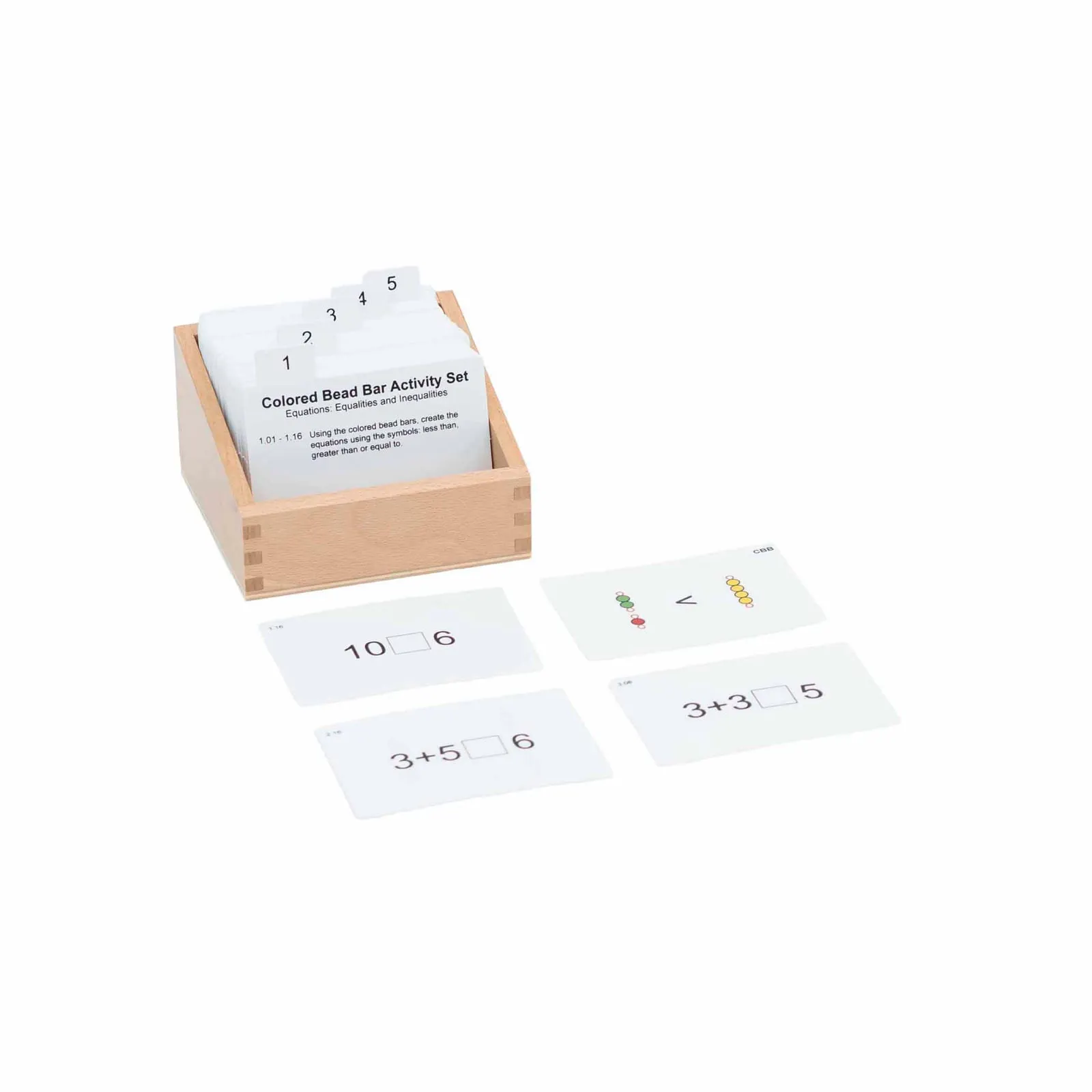 Sada barevných tyčinek: organizace matematických pojmů - Montessori Material | Faborino