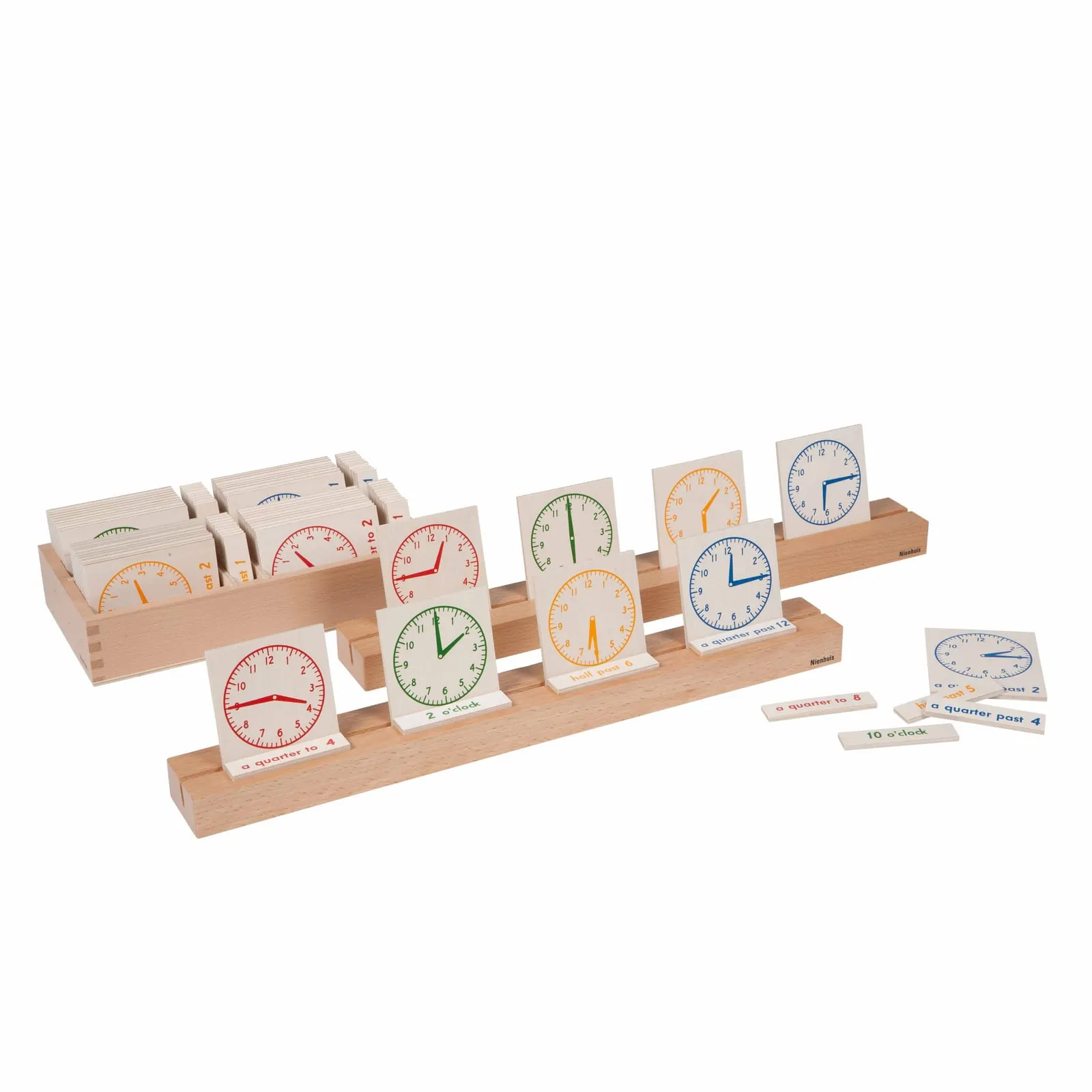 Cvičení s hodinami - Montessori Material | Faborino