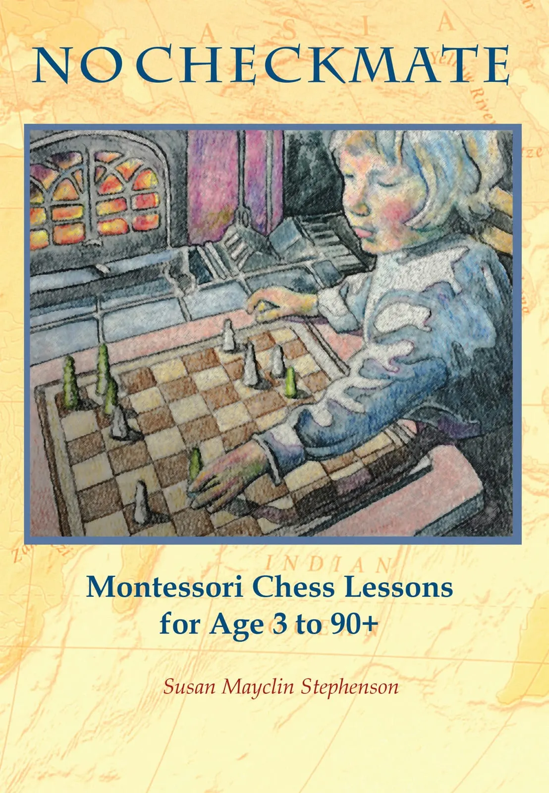 BEZ ŠACHMAT - Montessori šachové lekce pro věk od 3 do 90 let: Dítě při učení